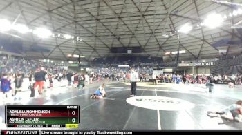 67 lbs Cons. Round 4 - Ashton Lefler, Oak Harbor Wrestling Club vs Adalina Nommensen, Twin City Wrestling Club