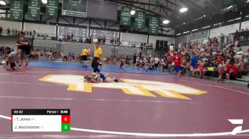 59-62 lbs Semifinal - Tyson Jones, SJO Youth Wrestling Club vs Jack Wachstetter, The Compound