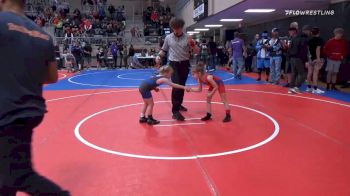 50 lbs Consolation - Lillian Massie, Chandler Takedown Club vs Zoie Broehl, Team Tulsa