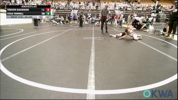 46 lbs Final - Trevor Davidson, F-5 Grappling vs Cole Terrell, Shelton Wrestling Academy