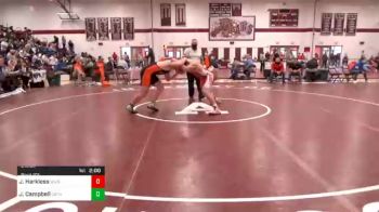 215 lbs Quarterfinal - Josh Harkless, Wilson West Lawn vs John Campbell, Cathedral Prep