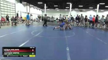 120 lbs Semis (4 Team) - Matthew Griffin, Frost Gang vs Attilia Vigilante, Triumph