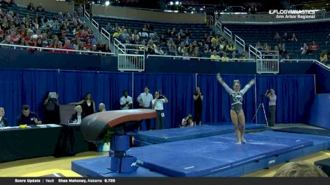 Emily Gaskins - Vault, Alabama - 2019 NCAA Gymnastics Ann Arbor Regional Championship