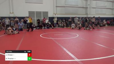 133-S lbs Semifinal - James Chase, NY vs Kowen Proctor, WV