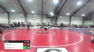 90 lbs Rr Rnd 1 - Ace Farmer, Tomahawk Wrestling Club vs Wade Thomas, Rockmart Takedown Club