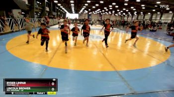 68 lbs Rd# 1 9:00am Friday - Lincoln Brower, Mat Assassins vs Ryder Limpar, Team BAM