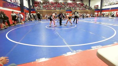 140 lbs Round Of 16 - Kasen McAffrey, Sand Springs vs Luke McPherson, Metro Christian Academy