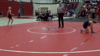 110 lbs Champ. Round 1 - Ashlynn Nelson, North Scott vs Grace Gadberry, Lisbon