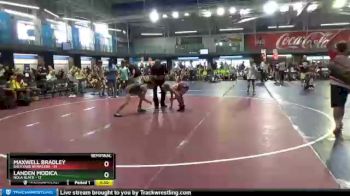 85 lbs Semis & 3rd Wb (16 Team) - Maxwell Bradley, Backyard Brawlers vs Landen Modica, NOLA Black