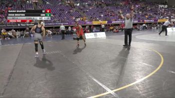 141 lbs Finals (8 Team) - Isaiah Shafer, RIT vs Evan Bratten, Cornell College