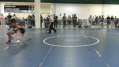 70 lbs Consi Of 8 #2 - Dominic Moc, FL vs Cameron Gilbert, VA