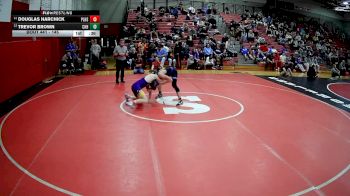145 lbs Cons. Round 3 - Douglas Harchick, Plum Hs vs Trevor Brown, Claysburg Kimmel Hs