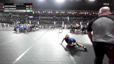 85 lbs Round Of 32 - Dante Rhodes, Hanover Park vs Luca Lopresti, Dragon Rtc