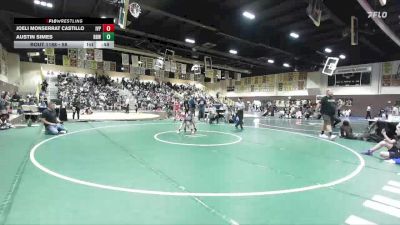 58 lbs Round 2 - Austin Simes, Rancho Bernardo WC vs Joeli Monserrat Castillo, Imperial Valley Panthers
