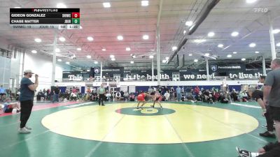 147 lbs Quarterfinal - Gideon Gonzalez, Carpe Diem - HSC vs Chase Matter, Journeymen Wrestling Blue - HSC