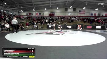 125 lbs Champ. Round 3 - Trevon Gray, Pitt-Johnstown vs Colton Drousias, Glenville State
