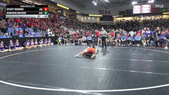 157 lbs Semis - Dawson Becker, Alburnett vs Wyatt Renner, Jesup