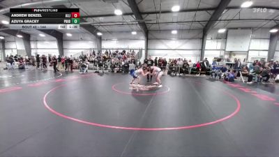 144 lbs Champ. Round 1 - Azuya Gracey, Poudre vs Andrew Benzel, Alliance