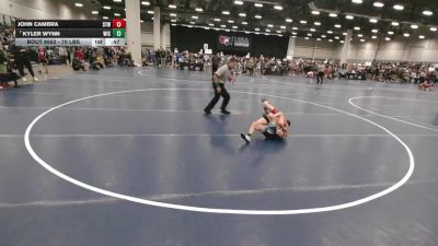 70 lbs Champ. Rd Of 16 - Kyler Wynn, Weigh In Club vs John Cambra, Steller Trained Wrestling
