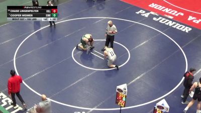 252 lbs Round Of 32 - Chase Lingenfelter, Hollidaysburg vs Cooper Weimer, Somerset