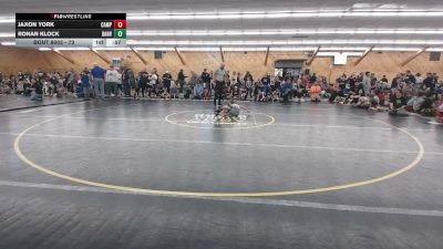 73 lbs Quarterfinal - Jaxon York, Campbell vs Ronan Klock, Danville