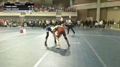 121 Championship Bracket Champ. Round 2 - Danny Davis, New Prague vs Brady Huntley, Cambridge-Isanti