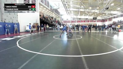 175 lbs Quarterfinal - Erick Ferro, Natick vs Charlie Poor, Saint John's Prep