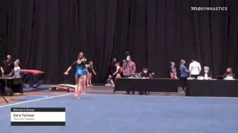 Sara Terhaar - Women's Group, Twin City Twisters - 2021 Women's Xcel Region 4 Championships