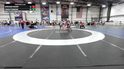195 lbs Consi Of 4 - Sheldon Sharp, AL vs Aidan Plemons, NC