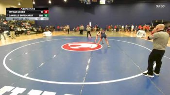 126 lbs Cons. Round 1 - Jayelle Jones, Thomas Jefferson Science & Technology vs Danielle Burkhardt, Grayson County