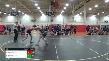 135 lbs Round 1 (4 Team) - Bjorn Paulson, Nebraska Boyz vs Emmitt Warren, Untouchables