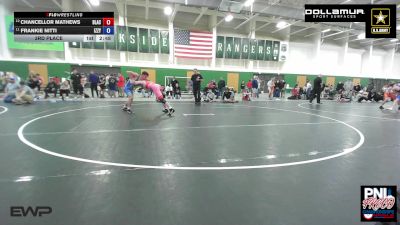 144 kg 3rd Place - Chancellor Mathews, Black Fox Wrestling Academy vs Frankie Nitti, Izzy Style Wrestling