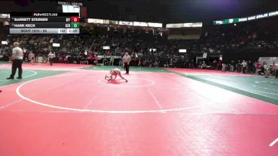 85 lbs Semifinal - Hank Keck, SCRA vs Barrett Sterner, GFF3