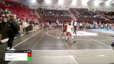 Consolation - Terico Leslie, Tulsa North Mabee Stampede vs Sky Wildcat, Pawhuska Elks Takedown