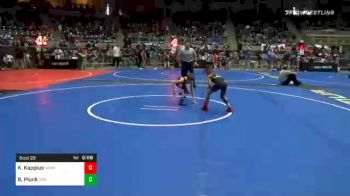 61 lbs Consolation - Kash Kappius, Nebraska Boyz vs Braxton Plunk, Raw