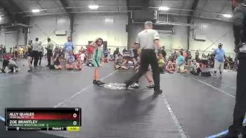 78 lbs Round 4 (6 Team) - Zoe Brantley, Reverance Wrestling Club vs Ally Quales, Team Palmetto