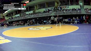 120 lbs Placement Matches (16 Team) - Izaius McDonald, Cheyenne East vs Oscar Kriegler, Papillion-LaVista South