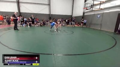 150 lbs Semifinal - Evan Urann, Big Cat Wrestling Club vs Glenny Black, CNWC Concede Nothing Wrestling Club