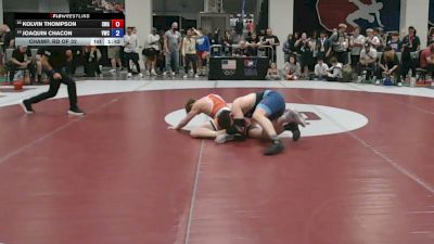 65 kg Champ. Rd Of 32 - Kolvin Thompson, Sanderson Wrestling Academy vs Joaquin Chacon, Valiant Wrestling Club