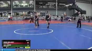 132 lbs Cons. Round 3 - John Delaney, Broad Run vs Nik Voros, Smithfield