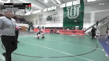170 lbs Champ. Round 2 - Alyssa Morales, Bassett vs Ryley Davis, Elsinore