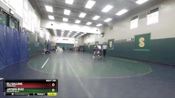 126 lbs Cons. Round 2 - Jayden Ruiz, Granite Hills vs Eli Salling, Christian