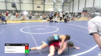 109 lbs Final - Johanna Thomas, Thunder Mountain WC vs Hadley McCleery, Mat Demon WC