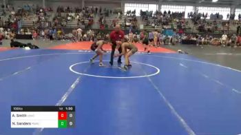 106 lbs Prelims - Ayden Smith, Lost Boys Wrestling Club vs Nate Sanders, Powerhouse Black