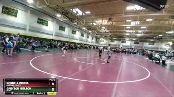 138 lbs Cons. Round 3 - Greyson Nielson, BEWA vs Kordell Bruha, Harding County