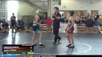 92 lbs Placement Matches (8 Team) - Jonathan Robles, Washington vs Gavin Landers, Iowa