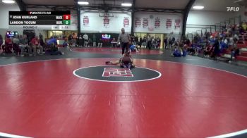 150 lbs Round 5 - John Kurland, Mackinaw vs Landon Yocum, Mount Pleasant