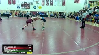 157 lbs 1st Place Match - Ethan Richner, Gannon vs Cooper Warshel, Pitt-Johnstown