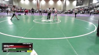 113C Cons. Round 2 - Dorrian Clark, Seckman vs Aidyn Carey, Pine Creek