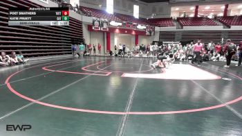 105 lbs Semifinal - Poet Smathers, Tuttle HS Girls vs Katie Pruett, Catoosa High School Girls